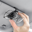 Baseus Автомобильный зажим для очков Platinum Vehicle Eyewear Clip, черный