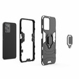 Чехол до Realme C35, Kickstand Ring, чёрный