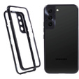 Чохол для Samsung Galaxy S21, Magnetic Dual Glass, чорний