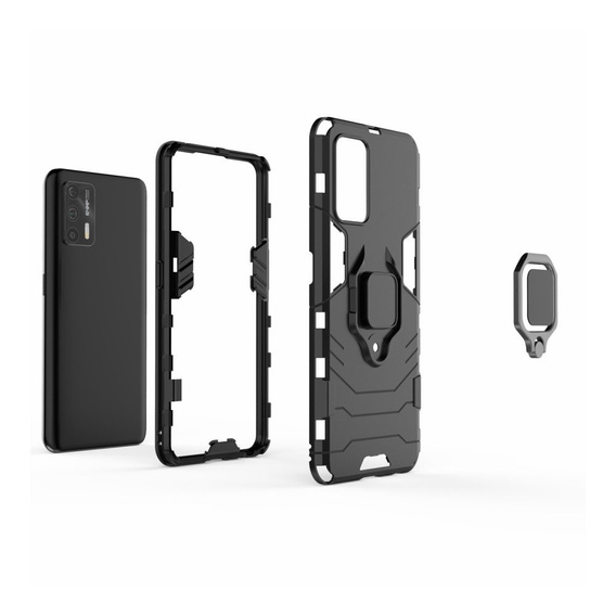 Чoхол до Realme GT 5G, Kickstand Ring, чорний