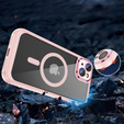 Чехол для iPhone 13, ERBORD Impact Guard, MagSafe, розовый