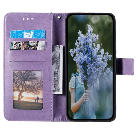 Чохол-книжка для Samsung Galaxy S23 FE, Mandala, синій