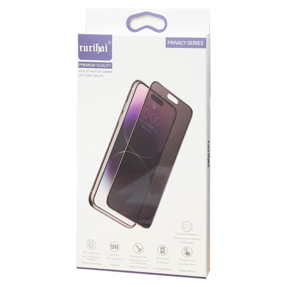 Антишпионская приватная пленка RURIHAI для Samsung Galaxy S24+ Plus