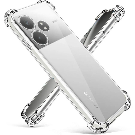 Чехол до Realme GT 6 / 6T, Dropproof, прозрачный