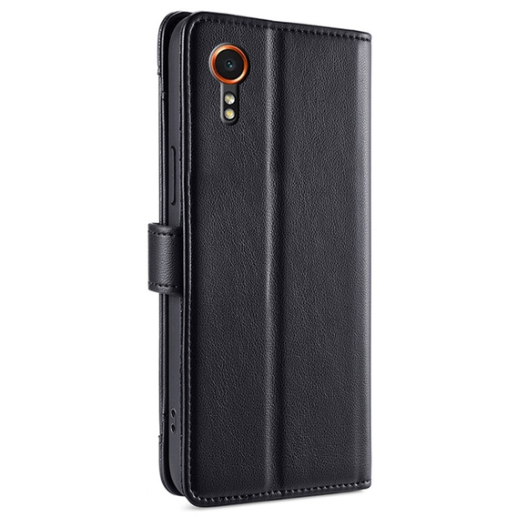 Чохол-книжка для Samsung Galaxy Xcover 7, Wallet Zipper Pocket, чорний