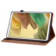 Чехол для Samsung Galaxy Tab A7 Lite, Wallet Pen Slot, коричневый