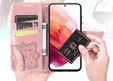 Откидной чехол для Xiaomi Redmi A5, Butterfly, розовый rose gold