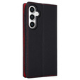 Чохол-книжка для Samsung Galaxy A25 5G, Litchi Skin Grain, чорний