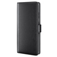 Флип-кейс для Samsung Galaxy A25 5G, Split Leather, чёрный