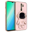 Чехол до Xiaomi Redmi Note 8 Pro, Astronaut, розовый rose gold