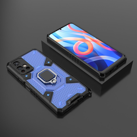 Панцирний чохол Honeycomb для Xiaomi Redmi Note 11 5G/Poco M4 Pro 5G, Blue