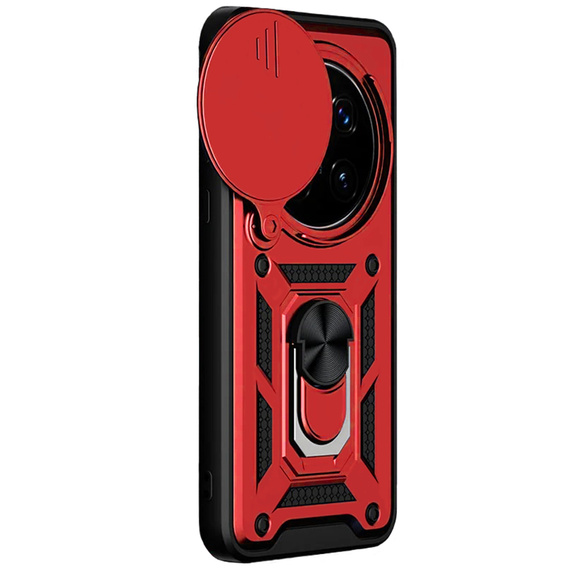 Чехол NOX Camera Slide Honor Magic 7 Pro, CamShield Slide, красный