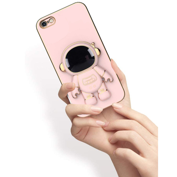 Чoхол до iPhone 7 / 8 / SE 2022 / SE 2020, Astronaut, рожевий