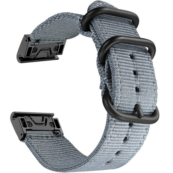 Нейлоновий ремінець QuickFit 20mm, Grey