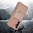 Чехол для Samsung Galaxy S23 FE, Card Holder Kickstand, розовый