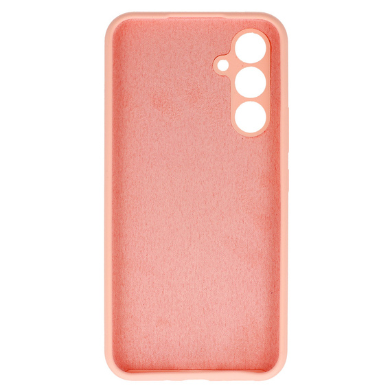 Чохол для Samsung Galaxy A54 5G, Silicone Lite, рожевий + скло 9H
