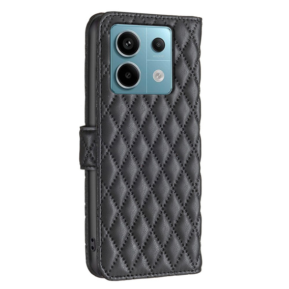 Чохол-книжка для Xiaomi Redmi Note 13 Pro 5G, Wallet, BINFEN COLOR, чорний