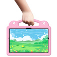 Детский чехол для Lenovo M10 X306 2 Gen / M10 Plus TB-X606 10.3 / Samsung Tab A 10.1 T510/515 / K10 X6C6, Cute Patterns, с подставкой, розовый