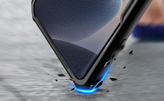 Чoхол до Motorola Edge 60 / 60 Fusion, AntiDrop Hybrid, чорний