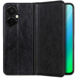 Чoхол до OnePlus Nord CE 3 Lite, Wallet Litchi Leather, чорний