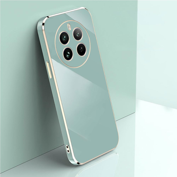 Чехол для Realme 12 Pro 5G / 12 Pro+ 5G, Glamour CamShield, мятный