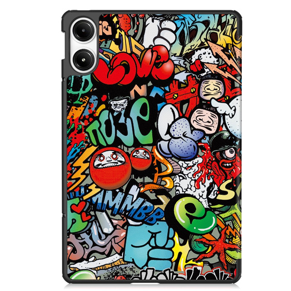 Чохол для Xiaomi Redmi Pad Pro / Xiaomi Poco Pad, Smartcase, graffiti