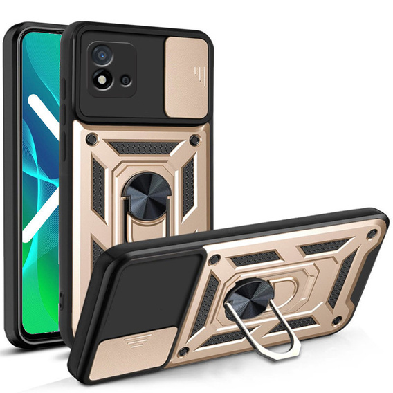 Чохол NOX Camera Slide Realme C11 2021, CamShield Slide, золото
