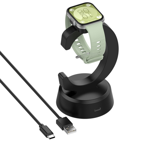 Зарядное устройство Realme Garmin Fenix 7/7S/7X/5/5S/5X/6/6S/6X - Black