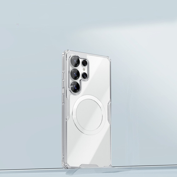 Чехол NILLKIN для Samsung Galaxy S25 Ultra, Nature TPU, для Magsafe, прозрачный