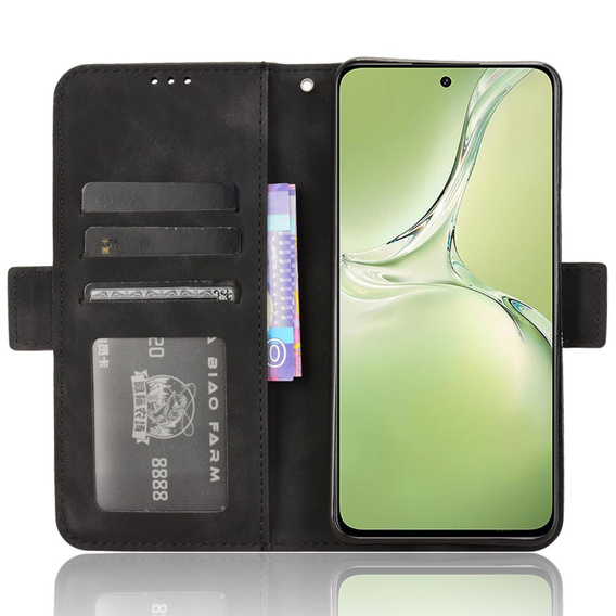 Откидной чехол для OnePlus Nord CE4 Lite, Card Slot, чёрный
