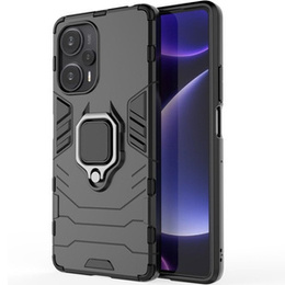 Чoхол до Poco F5 5G, Kickstand Ring, чорний
