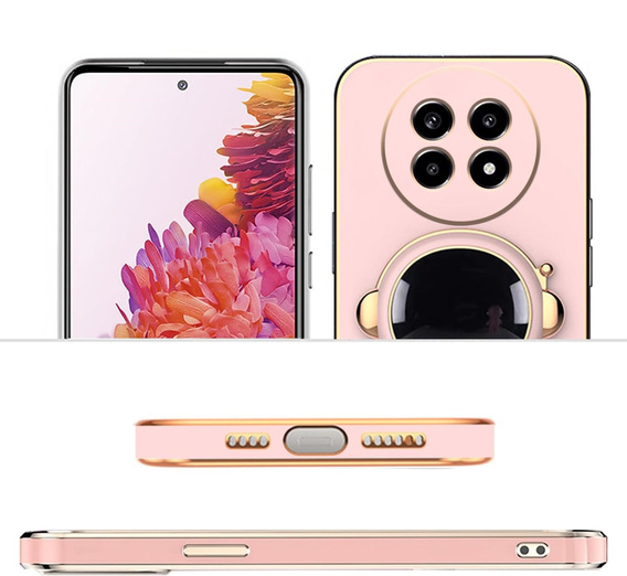 Чoхол до Honor Magic 7 Lite, Astronaut, рожевий