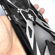 Бронированный чехол для Honor Magic 6 Pro 5G, Aluminum Alloy, чёрный