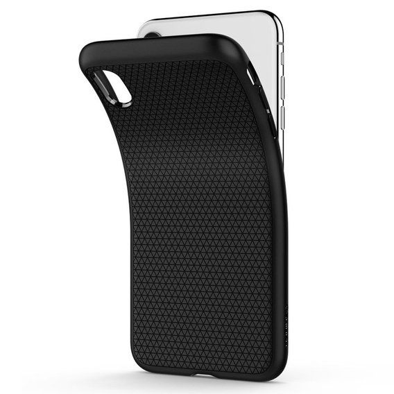 Чохол Spigen Liquid Air matte black для Apple iPhone X / Xs