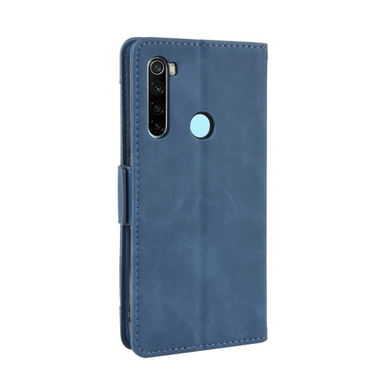 Откидной чехол для Xiaomi Redmi Note 8T, Card Slot, синий