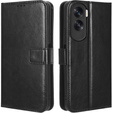 Футляр з клапаном для Honor 90 Lite 5G, Crazy Horse Wallet, чорний