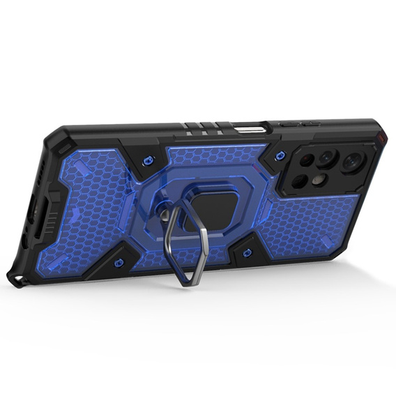 Панцирный чехол Honeycomb для Xiaomi Redmi Note 11 5G/Poco M4 Pro 5G, Blue