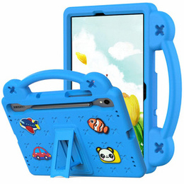 Детский чехол для Samsung Galaxy Tab S10 Lite / S10 FE / S9 FE, Cute Patterns, с подставкой, синий
