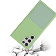 Кейс Silicone Lite Pocket для Samsung Galaxy S22 Ultra 5G - Matcha Green