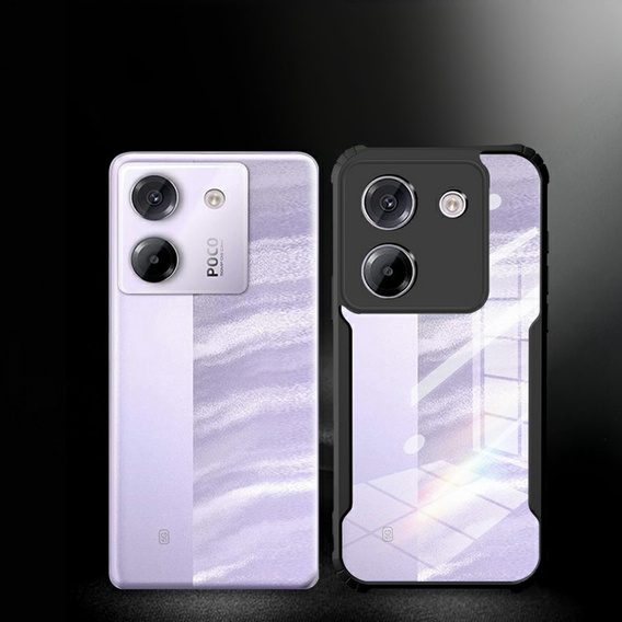 Чехол до Xiaomi Poco M7 Pro 5G, AntiDrop Hybrid, чёрный