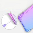 Чохол для Realme 12, Gradient Dropproof, Фіолетовий / синій
