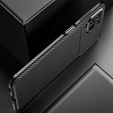 Чехол до Samsung Galaxy M53 5G, Carbon Gel, чёрный