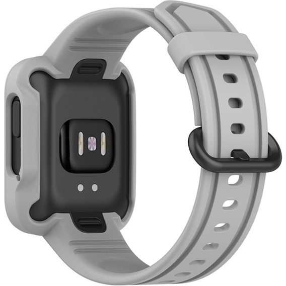 Силіконовий ремінець RS Strap до Xiaomi Redmi Watch 2 Lite, Grey