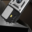 Чохол NOX Camera Slide Xiaomi Poco F4 GT, CamShield Slide, срібло