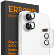 2x загартоване скло ERBORD OPTIK Pro для камери iPhone 16 / 16 Plus, чорний