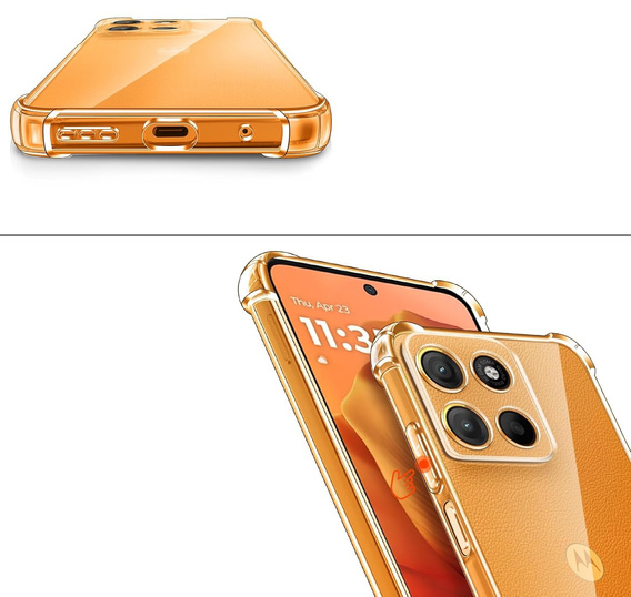 Чoхол до Motorola Moto G15 / Motorola Moto G15 Power, Dropproof, прозорий