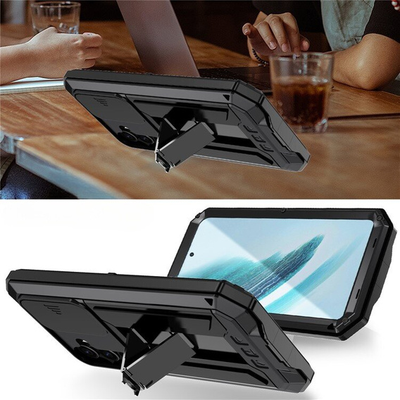 Броньований чохол для Samsung Galaxy S24+ Plus, R-JUST, чорний