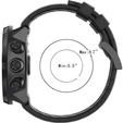 Силиконовый ремешок для Suunto 9 24 mm - Black
