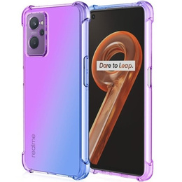 Чохол для Oppo A98 5G, Gradient Dropproof, Фіолетовий / синій