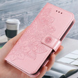 Чохол-книжка для Samsung Galaxy A54 5G, Mandala Flower, рожевий rose gold